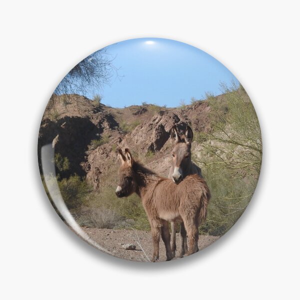 Item preview, Wild burros, donkeys, wildlife, wild animals  designed and sold by Sandra O'Toole.