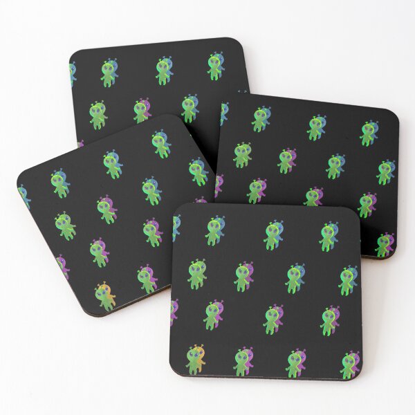 Item preview, Cute alien glitch print  designed and sold by shreya ranjan.