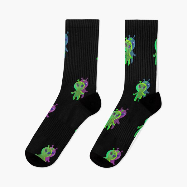 Item preview, Cute alien glitch print  designed and sold by shreya ranjan.
