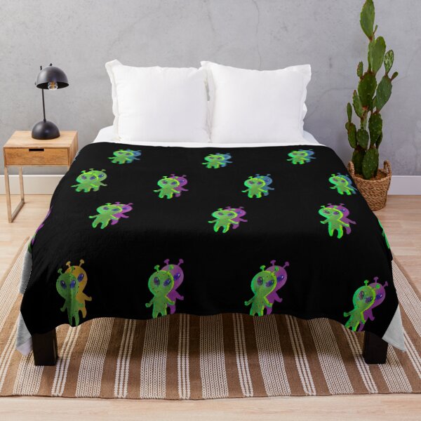 Item preview, Cute alien glitch print  designed and sold by shreya ranjan.