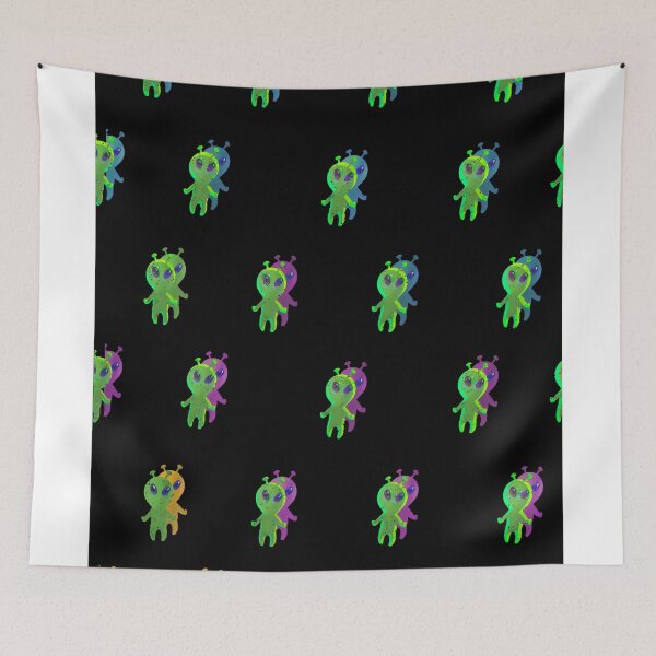 Item preview, Cute alien glitch print  designed and sold by shreya ranjan.
