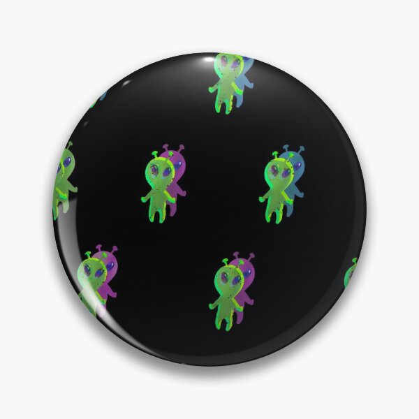 Item preview, Cute alien glitch print  designed and sold by shreya ranjan.