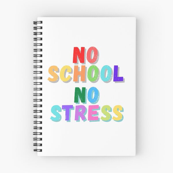 Item preview, Blue No School No Stress designed and sold by Style-November.