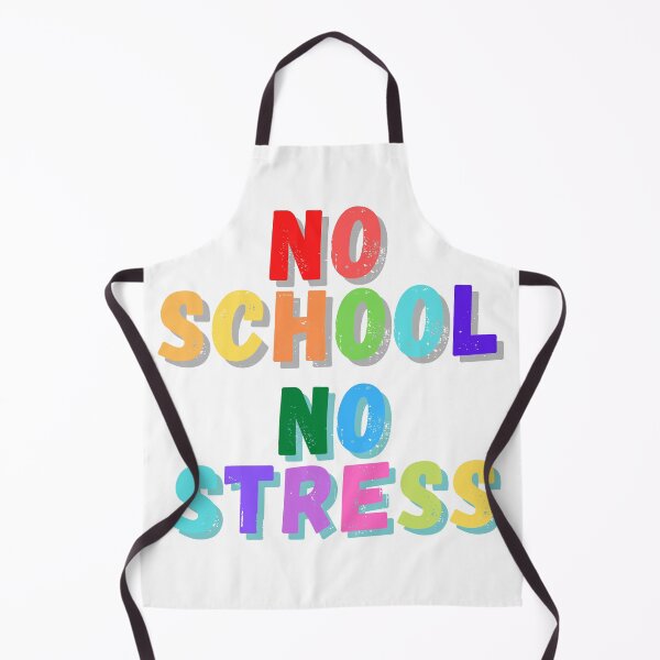Item preview, Blue No School No Stress designed and sold by Style-November.