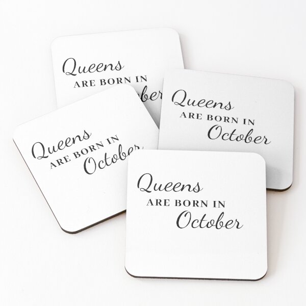 Item preview, Queens are born in October designed and sold by ShopSpot.