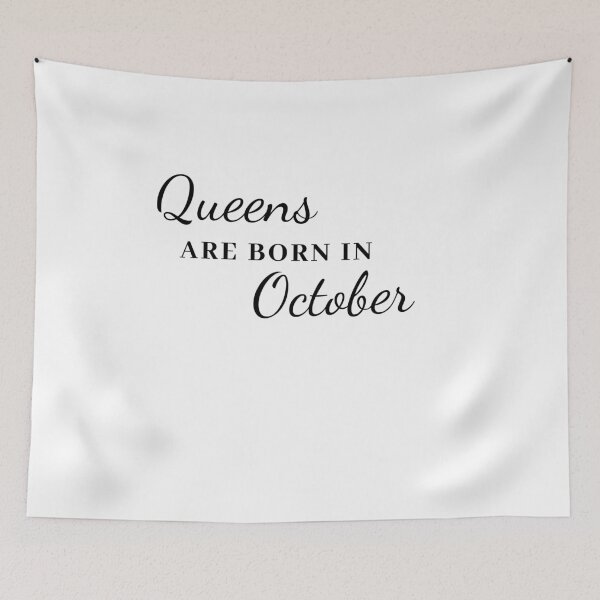 Item preview, Queens are born in October designed and sold by ShopSpot.