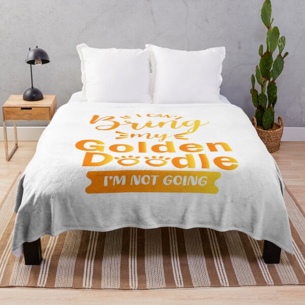 Item preview, If I Can't Bring My Golden Doodle I'm Not Going designed and sold by AscendMerch.