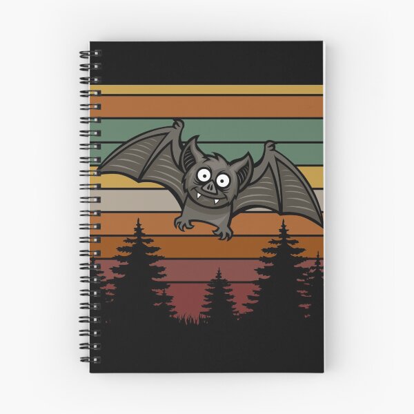 Item preview, Bat Vintage Sunset Retro Halloween Design designed and sold by up4tee.