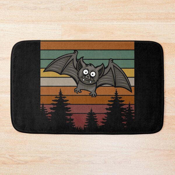 Item preview, Bat Vintage Sunset Retro Halloween Design designed and sold by up4tee.