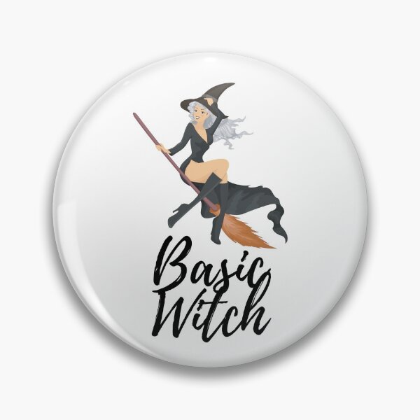 Item preview, Basic Witch Funny Halloween Tee designed and sold by BosunDesigns.