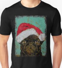 Santa Pug Unisex T-Shirt