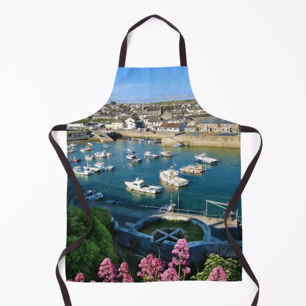 Item preview, Looking Down at Porthleven Inner Harbour designed and sold by Terri Waters Photography & Design.