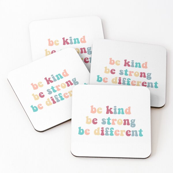 Item preview, be kind be strong be different  designed and sold by collazodesigns.