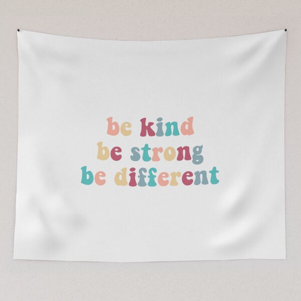 Item preview, be kind be strong be different  designed and sold by collazodesigns.