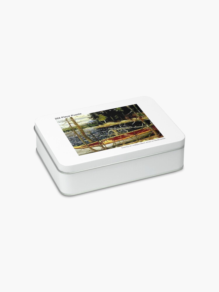 Alternate view of THE CANOE : Vintage 1917 Tom Thomson Algonquin Park Art Print Jigsaw Puzzle