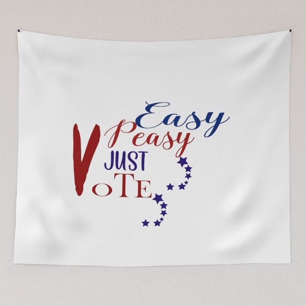 Item preview, Easy Peasy Please Just Vote  designed and sold by 0umStore.