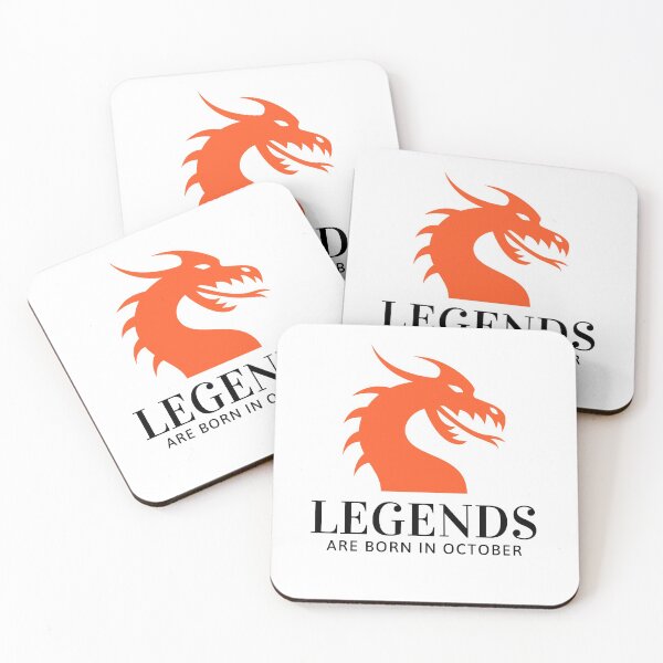Item preview, Legends are born in October designed and sold by ShopSpot.