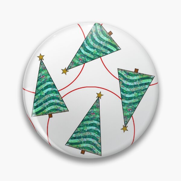 Item preview, Xmas Tree Pattern with Circles designed and sold by Heatherian.