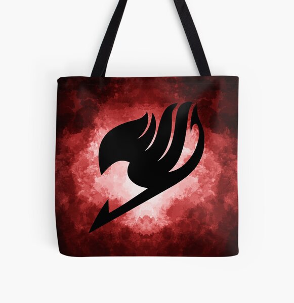 Fairy Tail Logo Blue Tote Bag By Astlogo Redbubble