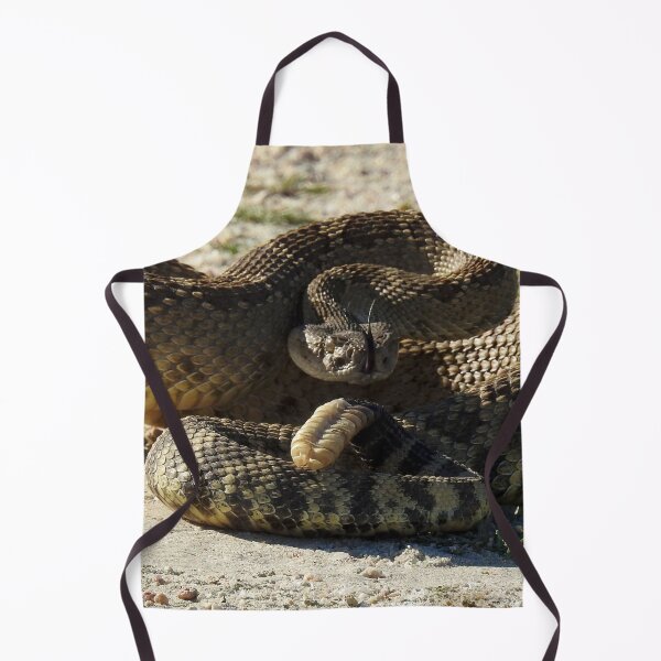 Rattlesnake, wildlife, Deadly Silence Apron