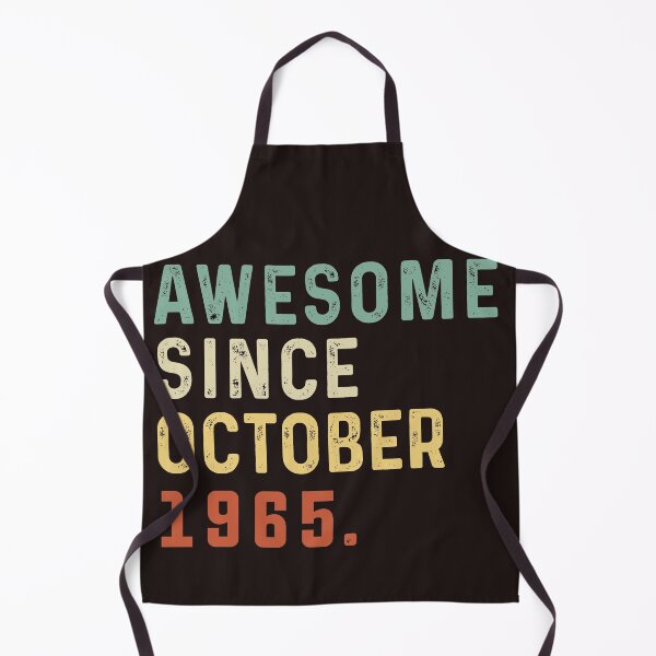 Item preview, Awesome Since October 1965 55 Years Old Gift 55th Birthday Vintage October 1965 designed and sold by Sarah38.