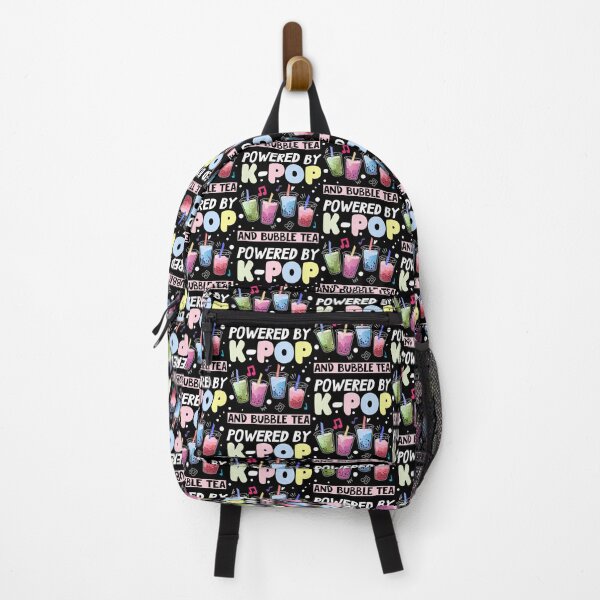 Item preview, Powered by K Pop and Bubble Tea designed and sold by azmndesigns.