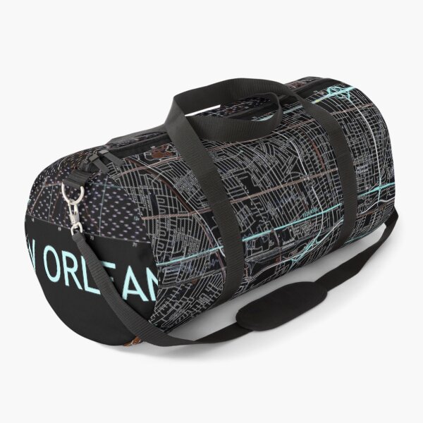 Item preview, NEW ORLEANS, LA - WEST Topographical Map Dark designed and sold by PGHPhotoCo.