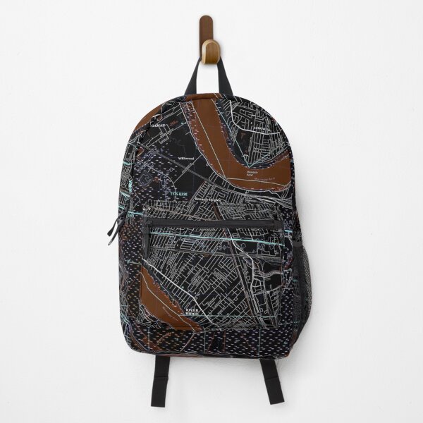 Item preview, NEW ORLEANS, LA - WEST Topographical Map Dark designed and sold by PGHPhotoCo.