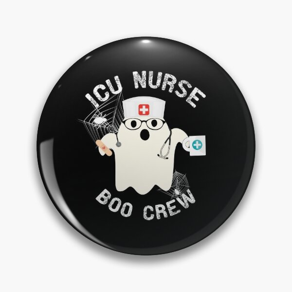 NURSE DOCTOR FIRST AIDE  HALLOWEEN COSTUME 3" Pin Back Button 