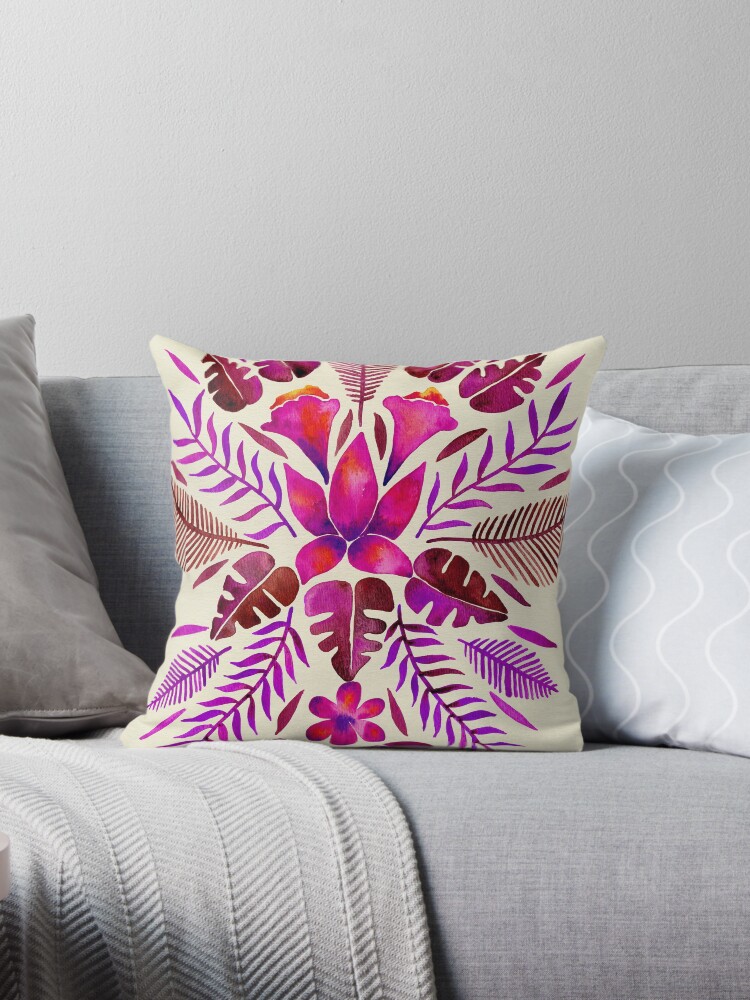 Magenta pillows hot sale