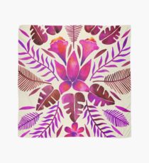 Tropische Symmetrie - Magenta Tuch