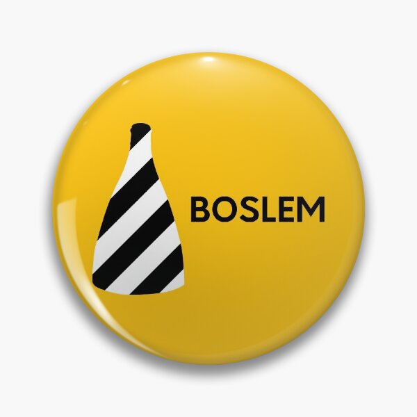 Item preview, "Boslem" Black and White Bottle Kiln original gift design designed and sold by StokeTees.