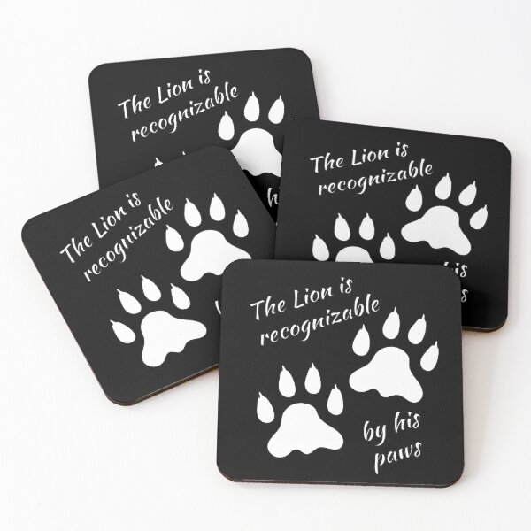 Item preview, The Lion is recognizable by his paws designed and sold by F-designe.