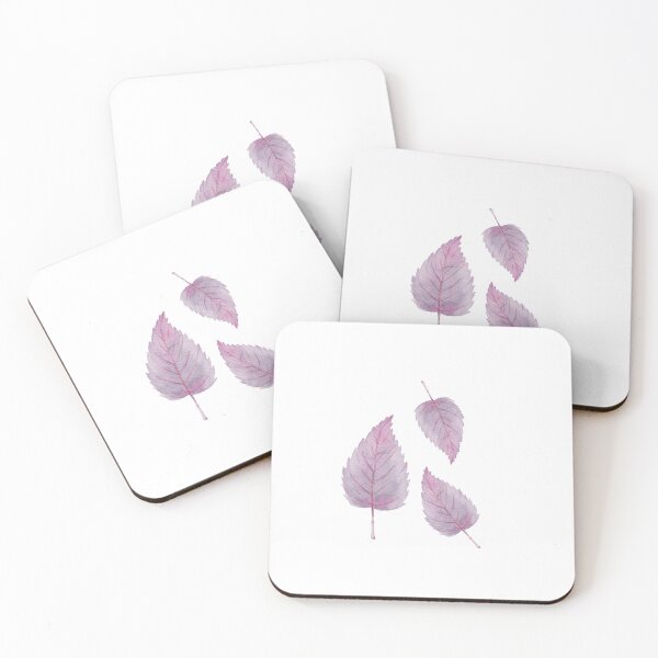 Item preview, Purple fall leaves designed and sold by Sershni.