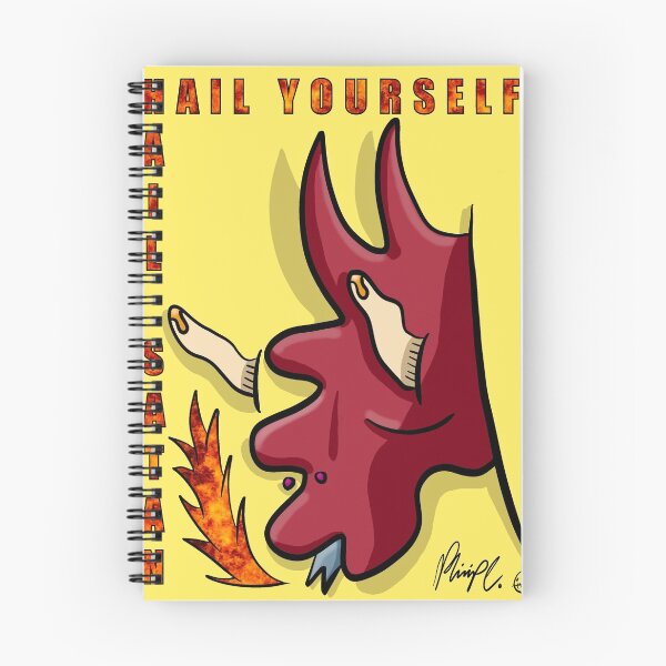 Item preview, Hail Satan Hail Yourself designed and sold by plibz.