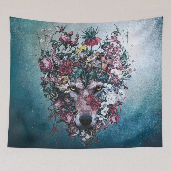Item preview, Flower Wolf II designed and sold by RIZA PEKER.