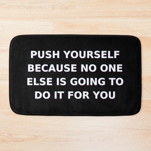 Item preview, Push yourself (black) designed and sold by cute105.