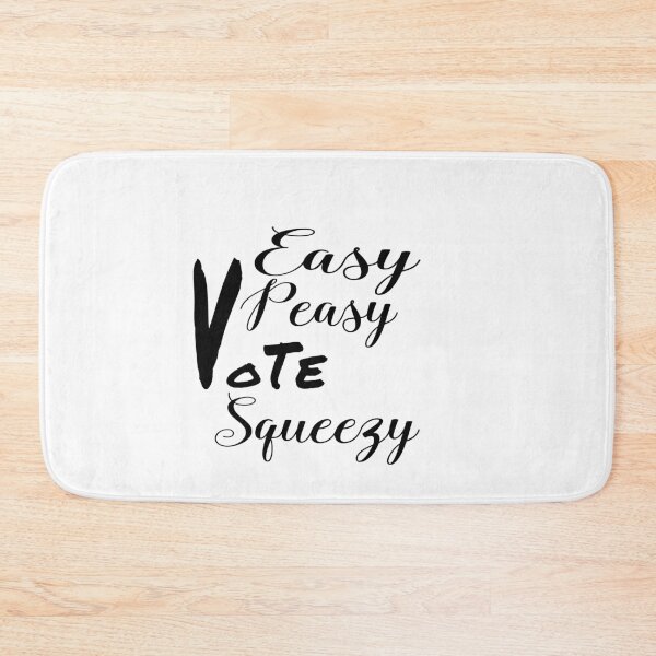Item preview, Easy peasy '"just vote" Squeezy designed and sold by 0umStore.