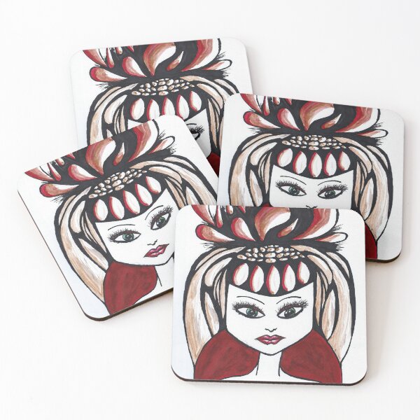 Item preview, red women designed and sold by Perggals© - Stacey Turner.