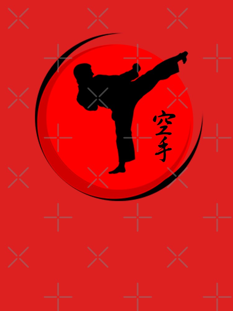 "Karate Lifestyle - Karate Kanji Design" T-shirt by QuantumDesigns