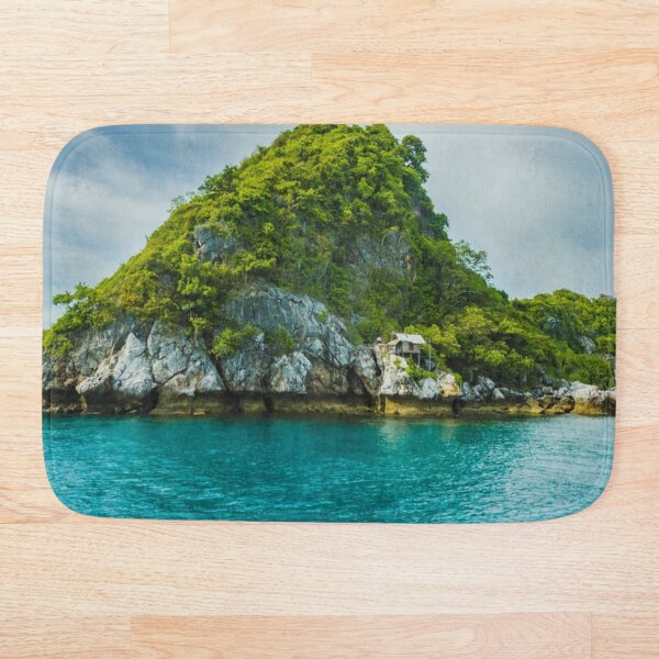 Item preview, Ocean bathmat - ocean sand designed and sold by The Round-dot.
