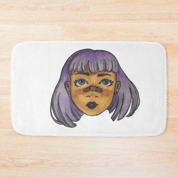 Item preview, Purple-Haired Girl Art designed and sold by amhooper.