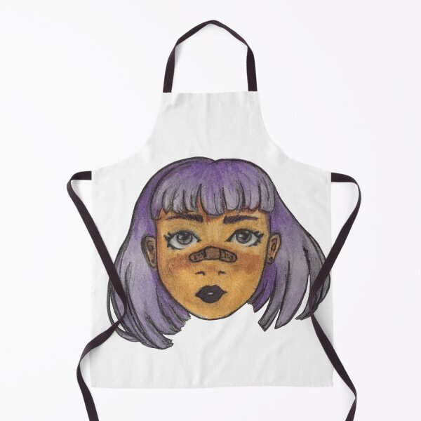 Item preview, Purple-Haired Girl Art designed and sold by amhooper.