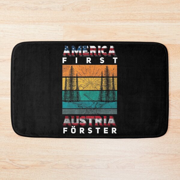 Item preview, Retro America First Austria Forester Austrian gift designed and sold by 2blackcherries.