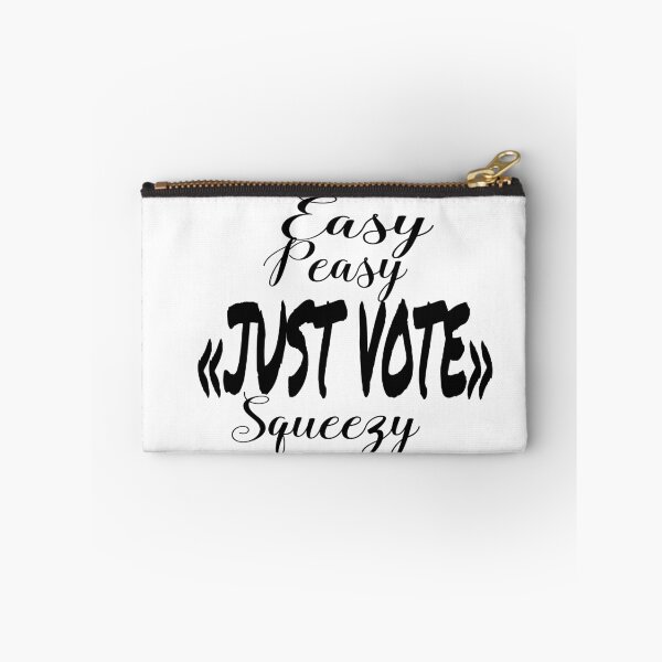 Item preview, Easy peasy '"just vote" Squeezy designed and sold by 0umStore.