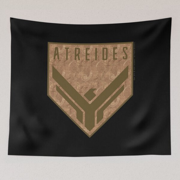Aperçu de l'œuvre Dune - Badge des Atréides de la maison (motif sombre) - créée et vendue par Printerially.