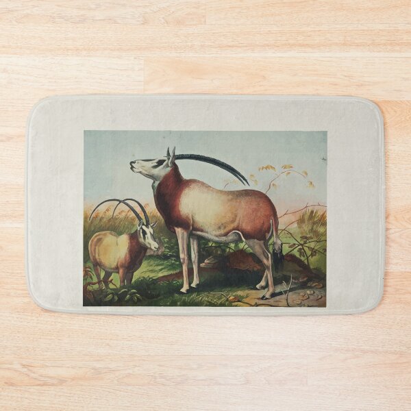 Item preview, Zoological sketches by Joseph Wolf 1861 to 1867 023 The Leucoryx Antelope designed and sold by WetdryvacRB01.