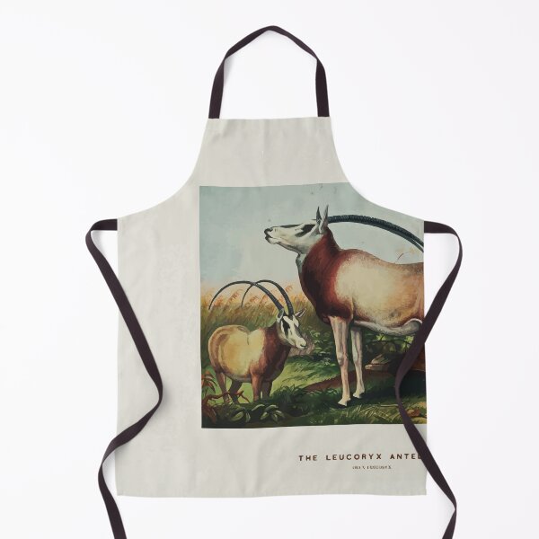 Item preview, Zoological sketches by Joseph Wolf 1861 to 1867 023 The Leucoryx Antelope designed and sold by WetdryvacRB01.