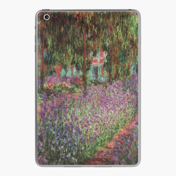 Le Jardin de l'artiste à Giverny(The Artist's Garden at Giverny)- Claude  Monet  Laptop Skin for Sale by LexBauer