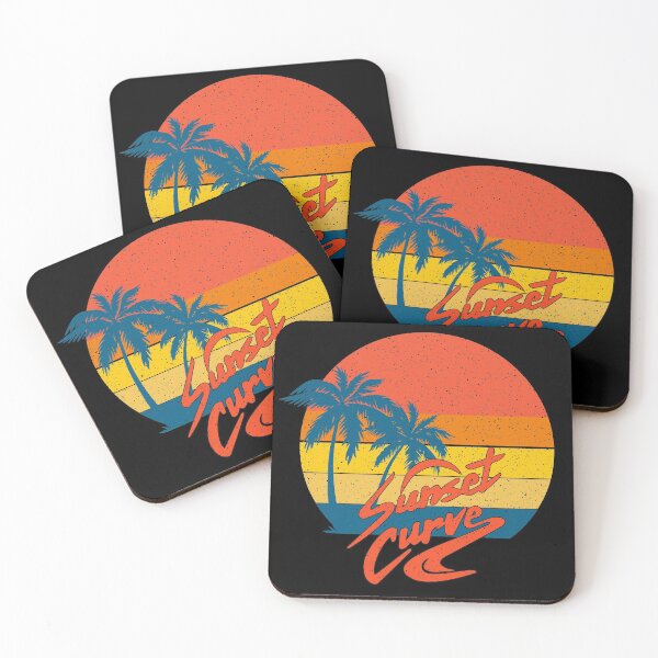 Item preview, Sunset curve logo Band Netflix colorful designed and sold by Rakesh Murugan.